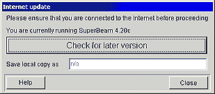 Download dialog